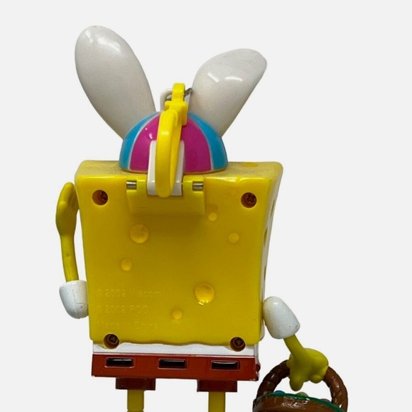 Vintage Spongebob Squarepants Easter Candy Dispenser Easter Bunny Collec… - Picture 4 of 7